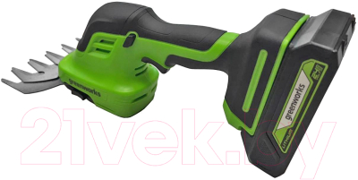 Садовые ножницы Greenworks G24SHT 24В