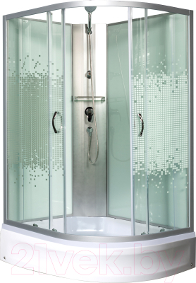 Душевая кабина Мономах 100/80/24 МЗ L Б/К - фото