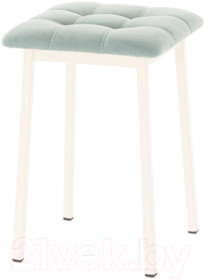 Табурет AMC Comfort 7.3.10 (ткань мятный/слоновая кость) - фото