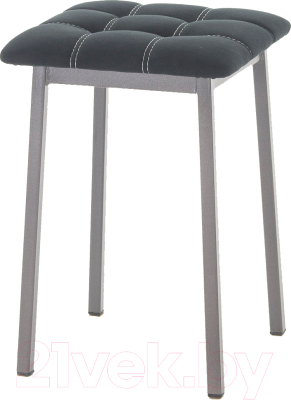 Табурет AMC Comfort 7.4.1 (ткань черный/графит) - фото