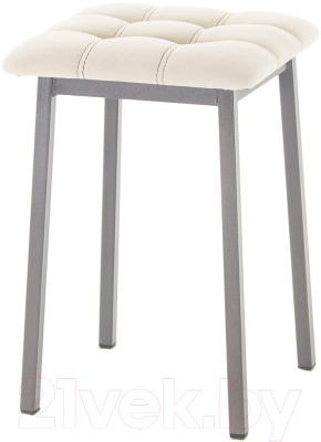 Табурет AMC Comfort 7.4.3 (ткань бежевый/графит) - фото