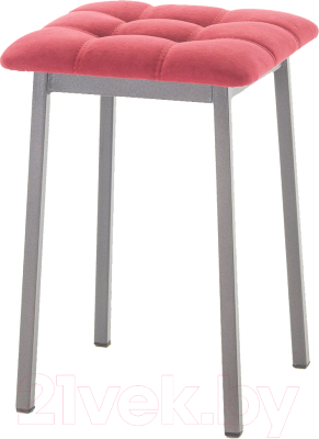 Табурет AMC Comfort 7.4.8 (ткань красный/графит) - фото