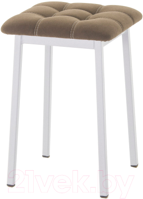 Табурет AMC Comfort 7.5.2 (ткань венге/серебристый) - фото