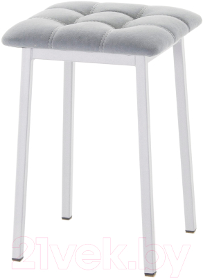 Табурет AMC Comfort 7.5.5 (ткань графит/серебристый) - фото