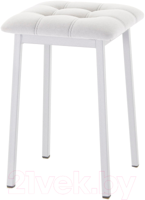 Табурет AMC Comfort 7.5.6 (ткань серый/серебристый) - фото