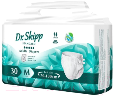 Подгузники для взрослых Dr.Skipp Standard M2 - фото