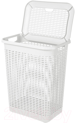 Корзина для белья Econova 431293316 (белый)