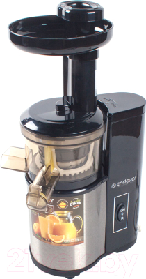 Соковыжималка электрическая Endever Sigma 95 (стальной/черный) - фото