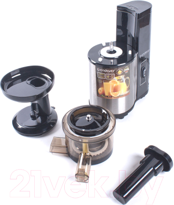 Соковыжималка электрическая Endever Sigma 95 (стальной/черный)
