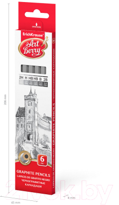 Набор простых карандашей Erich Krause ArtBerry / 45389