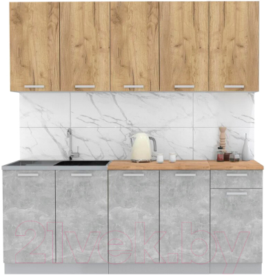 Готовая кухня Интерлиния Мила Лайт 2.0 - фото