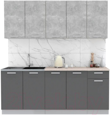 Готовая кухня Интерлиния Мила Лайт 2.0 - фото