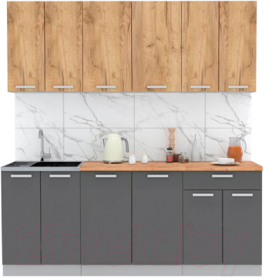 Готовая кухня Интерлиния Мила Лайт 2.0-60 - фото