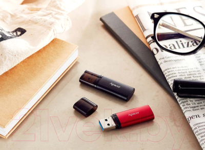 USB flash накопитель Apacer AH25B 32GB Black (AP32GAH25BB-1)