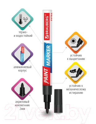 Маркер строительный Brauberg Extra / 151993