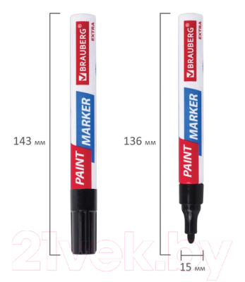 Маркер строительный Brauberg Extra / 151998