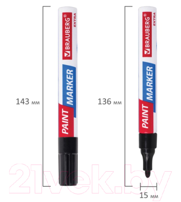 Маркер строительный Brauberg Extra / 151999