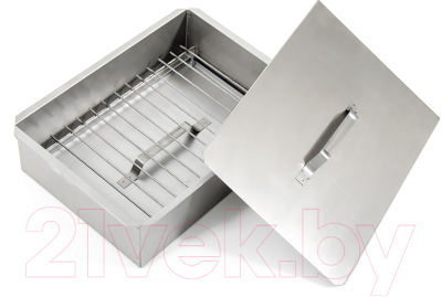 Коптильня НПО Кедр KNS1-01 с поддоном для сбора жира - фото