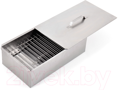 Коптильня НПО Кедр KNS2-04 с поддоном для сбора жира