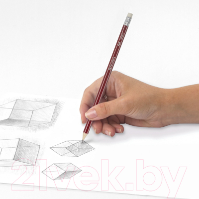 Набор простых карандашей Brauberg ZTX / 180671