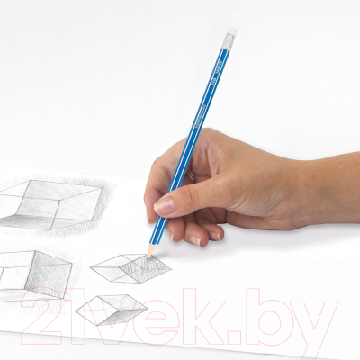 Набор простых карандашей Brauberg ZTX / 180672