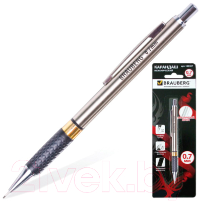 Механический карандаш Brauberg Black Jack / 180467