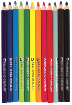 Набор цветных карандашей Brauberg 180836