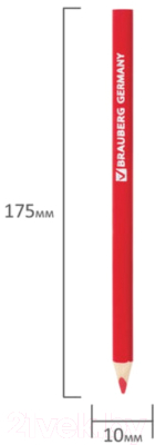 Набор цветных карандашей Brauberg 180836