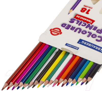 Набор цветных карандашей Brauberg Premium / 181652