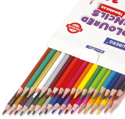 Набор цветных карандашей Brauberg Premium / 181654