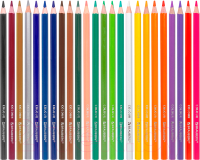 Набор цветных карандашей Brauberg Premium / 181658