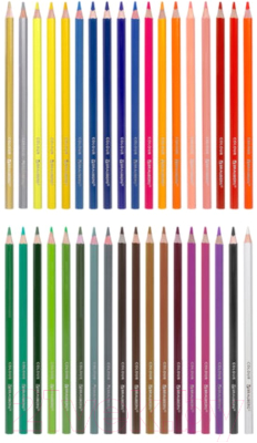 Набор цветных карандашей Brauberg Premium / 181659