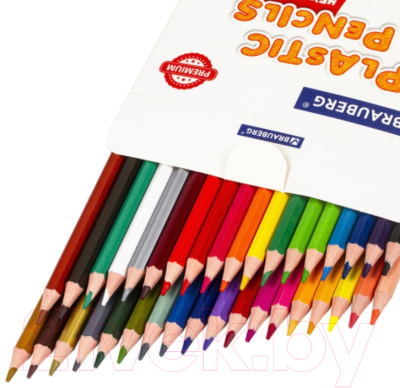 Набор цветных карандашей Brauberg Premium / 181669