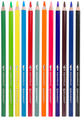Набор акварельных карандашей Brauberg Premium / 181671