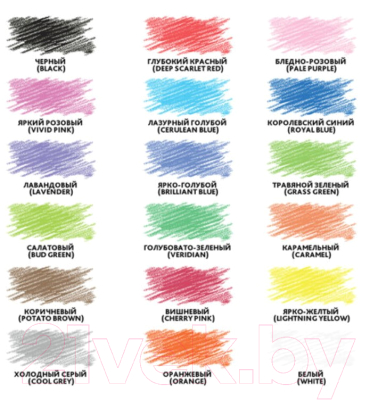 Набор акварельных карандашей Brauberg Premium / 181672