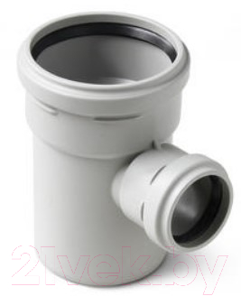 Тройник внутренней канализации Pro Aqua ПП 110x58/87.5° / STPL2011005887 - фото