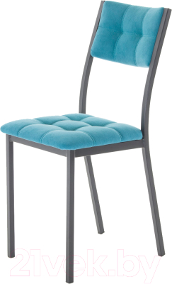 Стул AMC Comfort 3.1.13 (ткань бирюзовый/черный) - фото