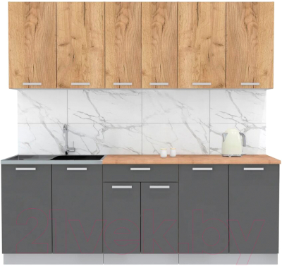 Готовая кухня Интерлиния Мила Лайт 2.2 - фото