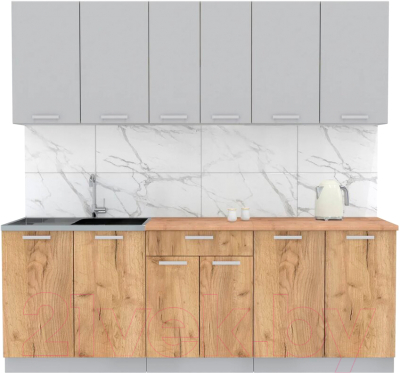 Готовая кухня Интерлиния Мила Лайт 2.2 - фото