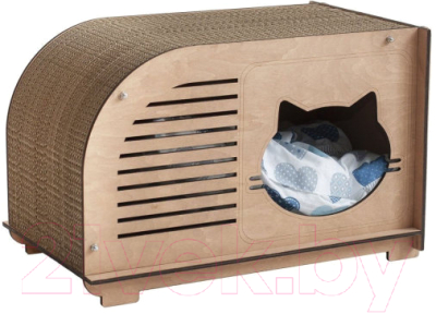 Домик-когтеточка Чешир Меломан - фото