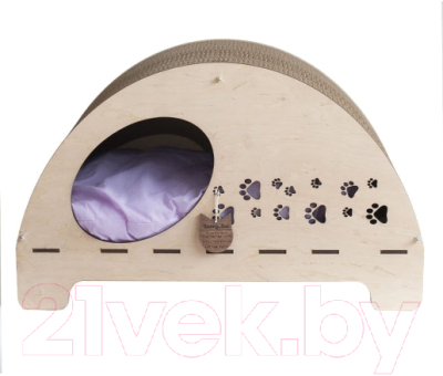 Домик-когтеточка Чешир Эскимос - фото