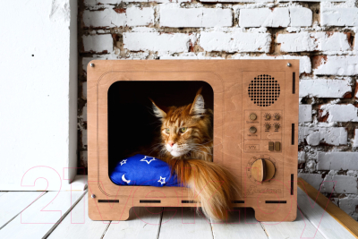 Домик-когтеточка Чешир Киноман