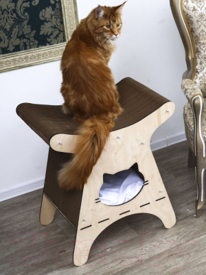 Домик-когтеточка Чешир Викинг