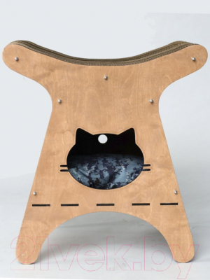 Домик-когтеточка Чешир Викинг