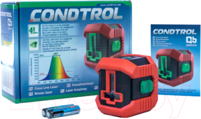 Лазерный уровень Condtrol QB Green (1-2-304)