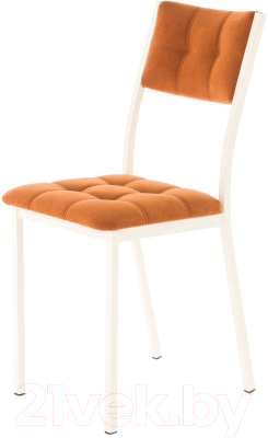 Стул AMC Comfort 3.3.4 (ткань терракот/слоновая кость) - фото