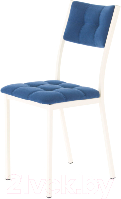 Стул AMC Comfort 3.3.12 (ткань синий/слоновая кость) - фото
