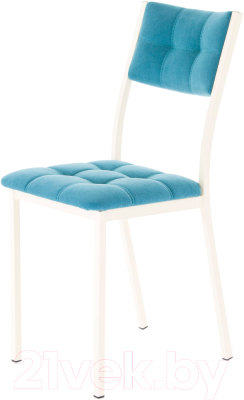 Стул AMC Comfort 3.3.13 (ткань бирюзовый/слоновая кость) - фото