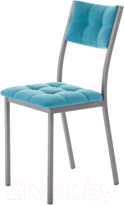 Стул AMC Comfort 3.4.13 (ткань бирюзовый/графит) - фото