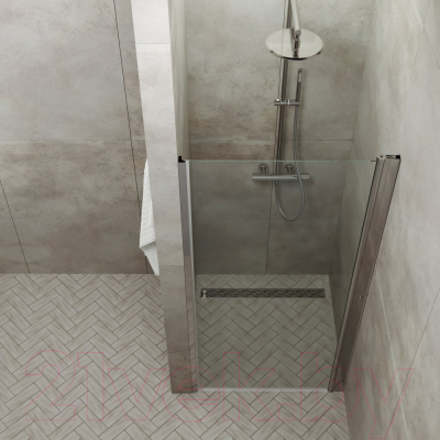 Душевая дверь Triton Уно 80x185 (прозрачное стекло)